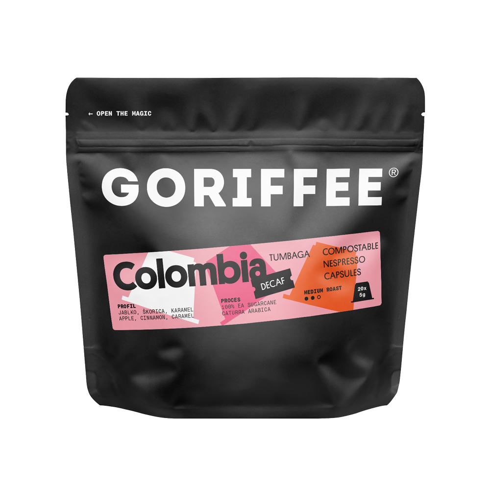 Colombia Decaf – kávové kapsule